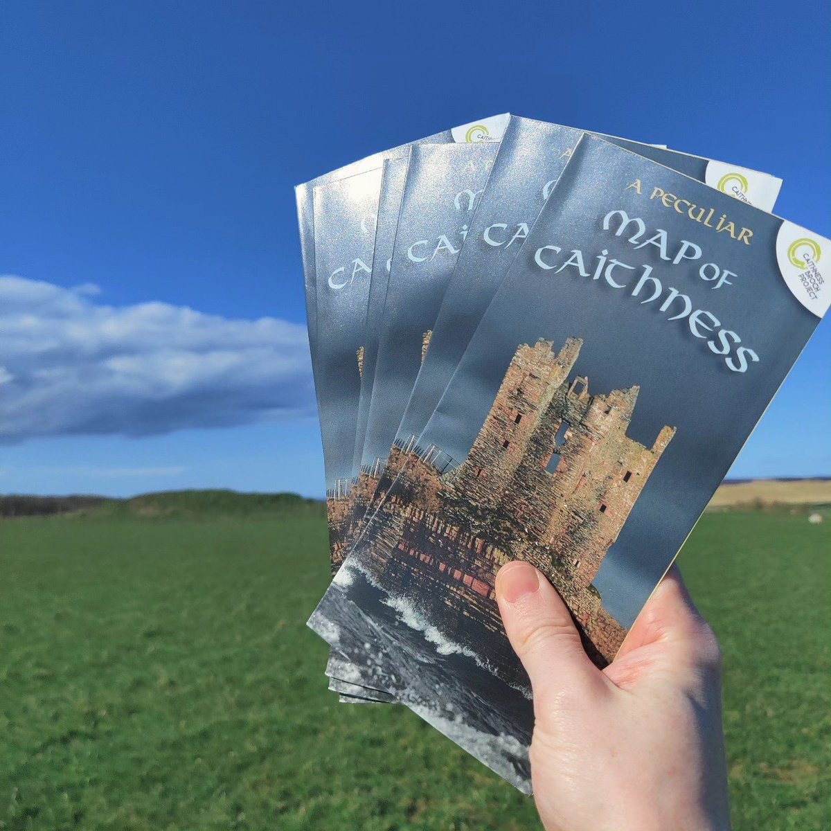 Calling all #Highlands Businesses! Scratching your head when someone asks what there is to do in #Caithness? Just foist one of these on 'em, and let our peculiar map do the talking. If you want some, let us know!