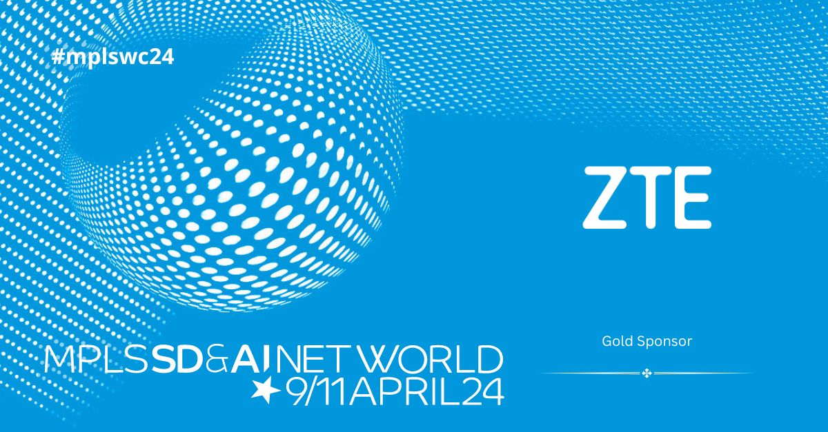 Thank you @ZTEPress to be Gold Sponsor for this 25th Edition of MPLS SD & AI Net World Congress! Rendez-vous on April 9th to 11th for #mplswc24 at the 📍 Palais des Congrès de Paris More information here 👀 uppersideconferences.com/mpls-sdn-nfv/