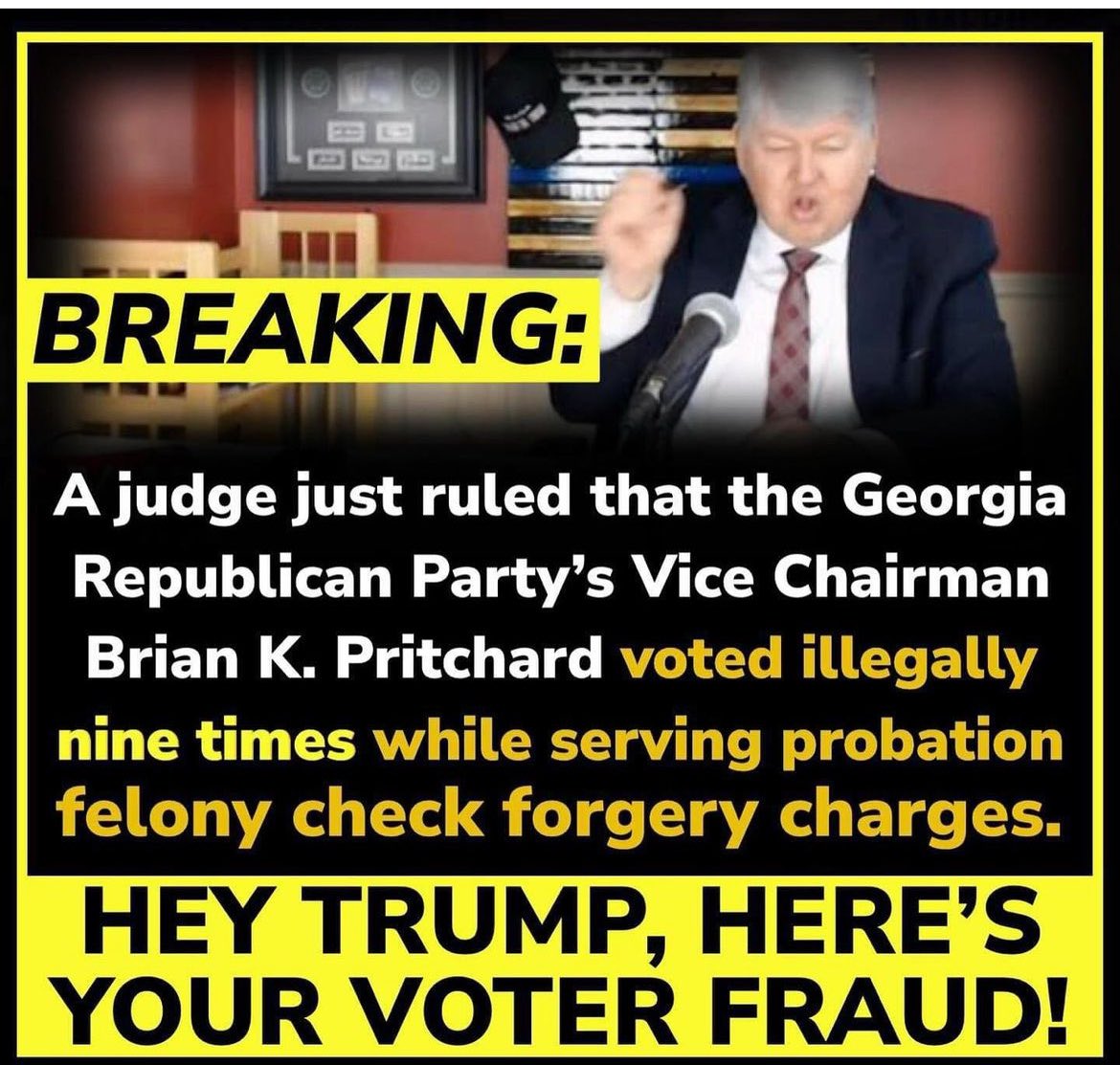 @GenFlynn Not sure about that. But now I think Trump was right about voter fraud in Georgia. Oh, and you are a traitor.