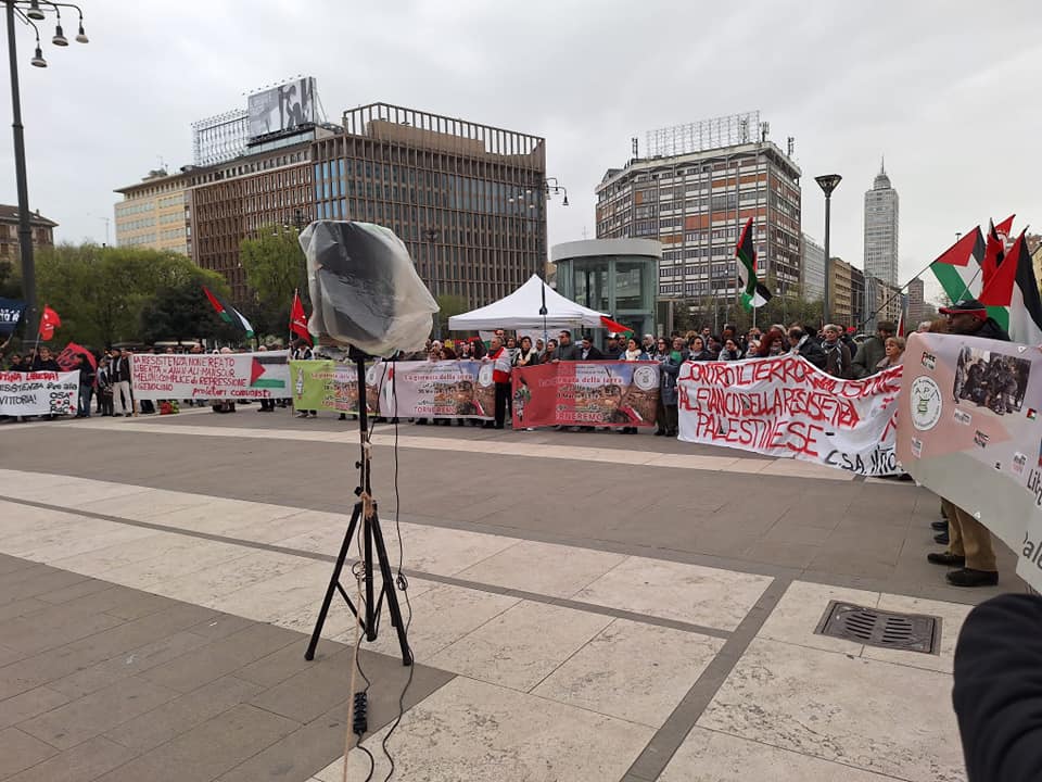 PALESTINA, NUOVO PRESIDIO Nuovo sabato in piazza per Gaza @radiondadurto @Muhlbauer_ @GazaFREEstyle @DinamoPress @PagineEsteri #FreePalestine #StopBombingGaza #CeasefireNow
