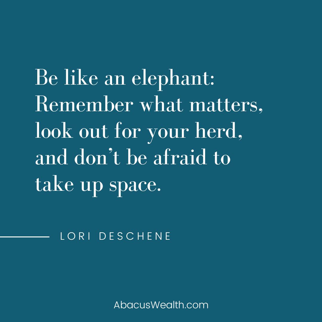 AbacusWealth's tweet image. Be confident in who you are; no one can do it better. #WisdomQuotes #RememberWhatMatters #TakeUpSpace