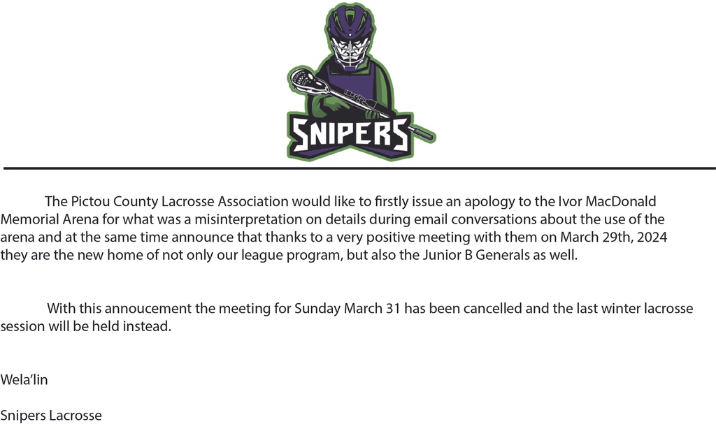 PictouCountyLacrosse tweet media