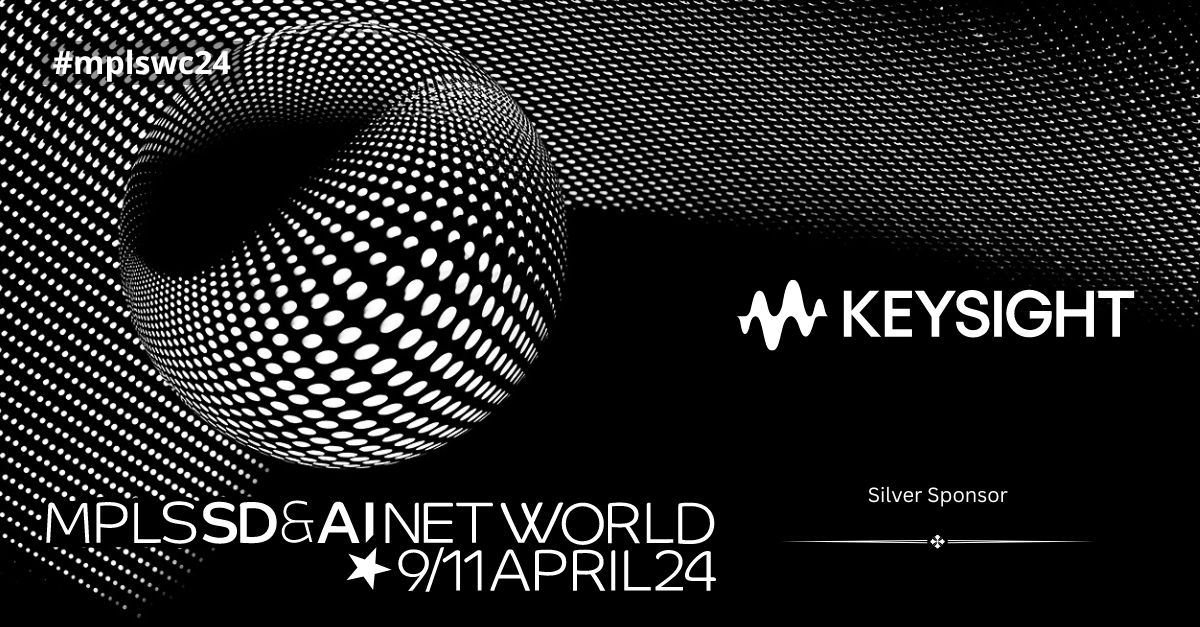 .@Keysight will join us as a Silver Sponsor at the MPLS SD & AI Net World Congress taking place at the 📍 Palais des Congrès de Paris! See and hear them at the show #mplswc24 in Paris, on April 9th to 11th. More information here 👀uppersideconferences.com/mpls-sdn-nfv/