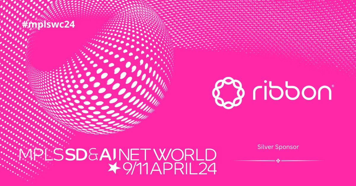 Thank you @ribboncomm for being a Silver Sponsor of the MPLS SD & AI Net World Congress in Paris ! Don’t miss this opportunity to join us and connect with them at the #mplswc24 at the 📍 Palais des Congrès de Paris! 👀uppersideconferences.com/mpls-sdn-nfv/ 📅 April 9th to11th