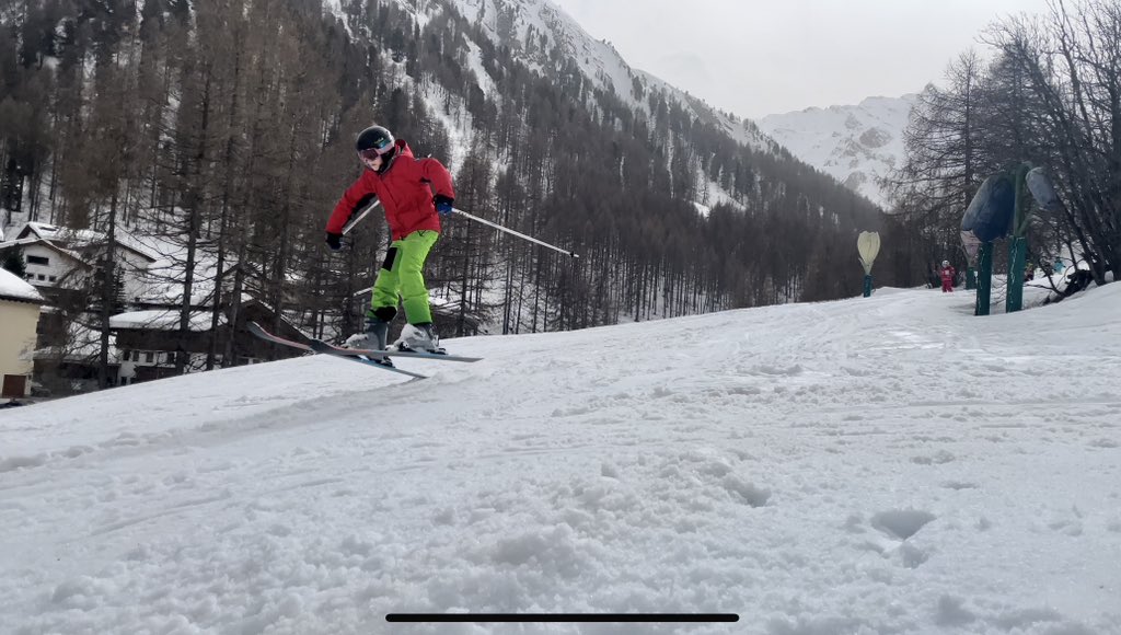 Progress is the word of the day of the ski trip. The first timers are now skiing with precision and control and the experienced skiers have literally taken off! Big smiles all round. Film night tonight. Can’t wait to do it all again tomorrow.