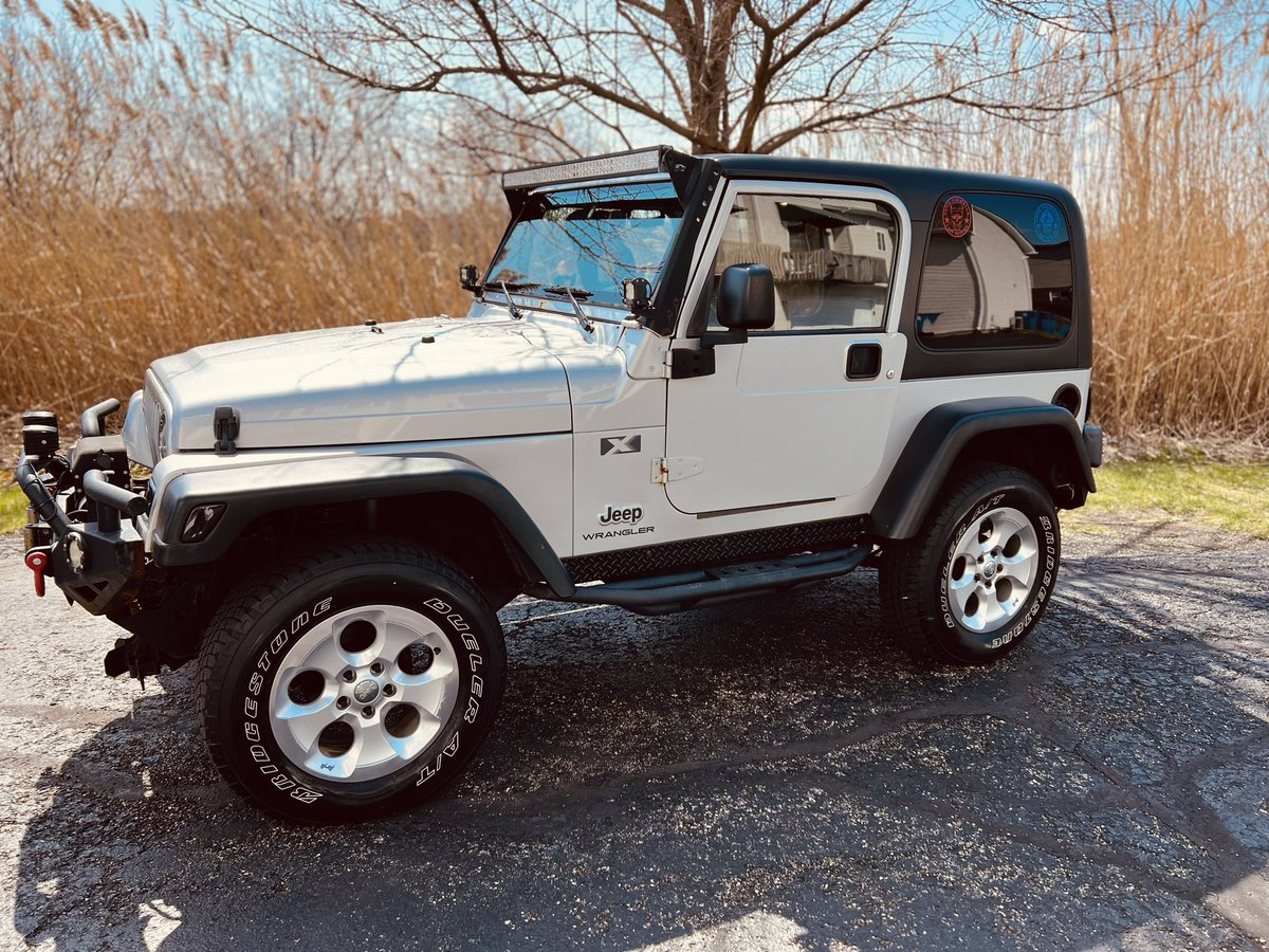 bigdaddyrincon's tweet image. It’s been a while since she had a bath and a nice day out!  Let’s see where the road takes us #Jeep #Jeeplife #TJ #Wrangler #Family #Fun
