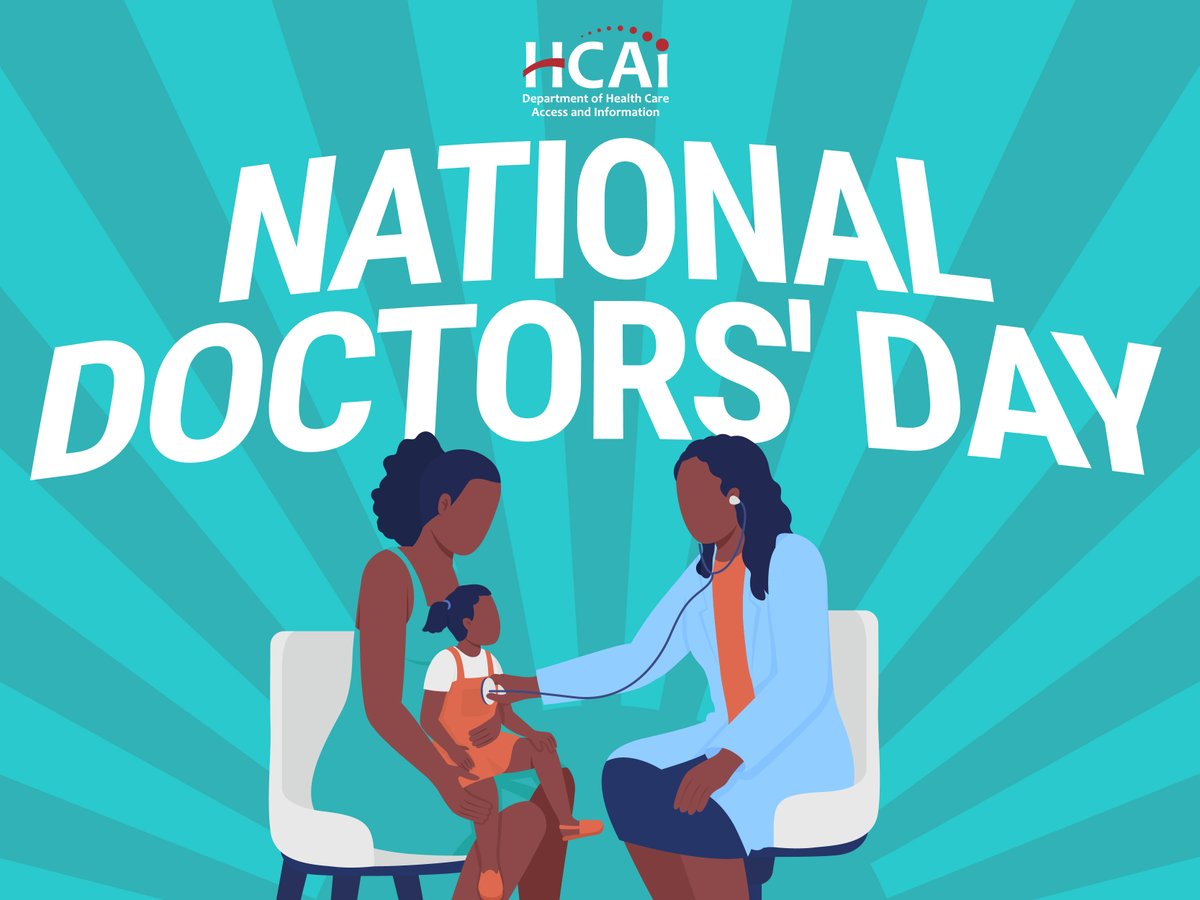 Today is National Doctors' Day! Thanks to all the #doctors who keep us healthy and make a world of a difference in someone’s life every day!❤️ If you are a #CA doctor, check out our financial assistance programs and see if any might be applicable to you! bit.ly/4bNMAAb