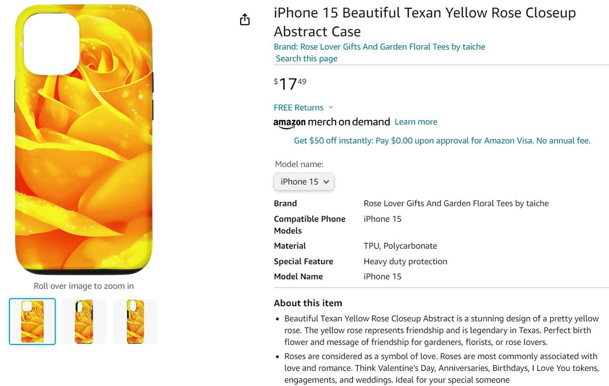 Amazon.com: iPhone 15 Beautiful Texan Yellow Rose Closeup Abstract #Case #taiche #yellowrose #rose #flowers #roses #yellow #yellowroses #nature #flower #yellowflowers #flowersofx #garden #rosegarden #mothersday #texasmoms amazon.com/dp/B0CSHYN7GS