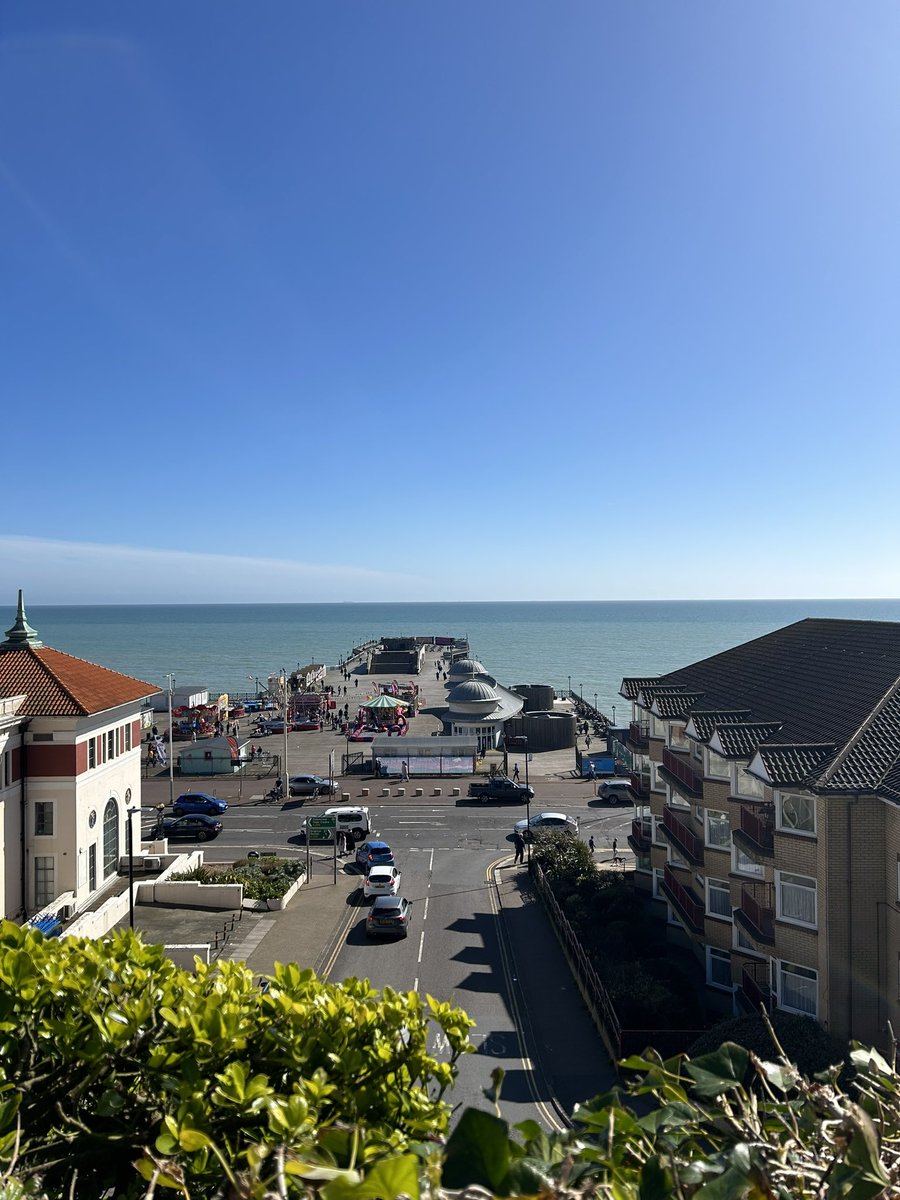 What a gorgeous day down on the Sussex coast. #Hastings #StLeonards