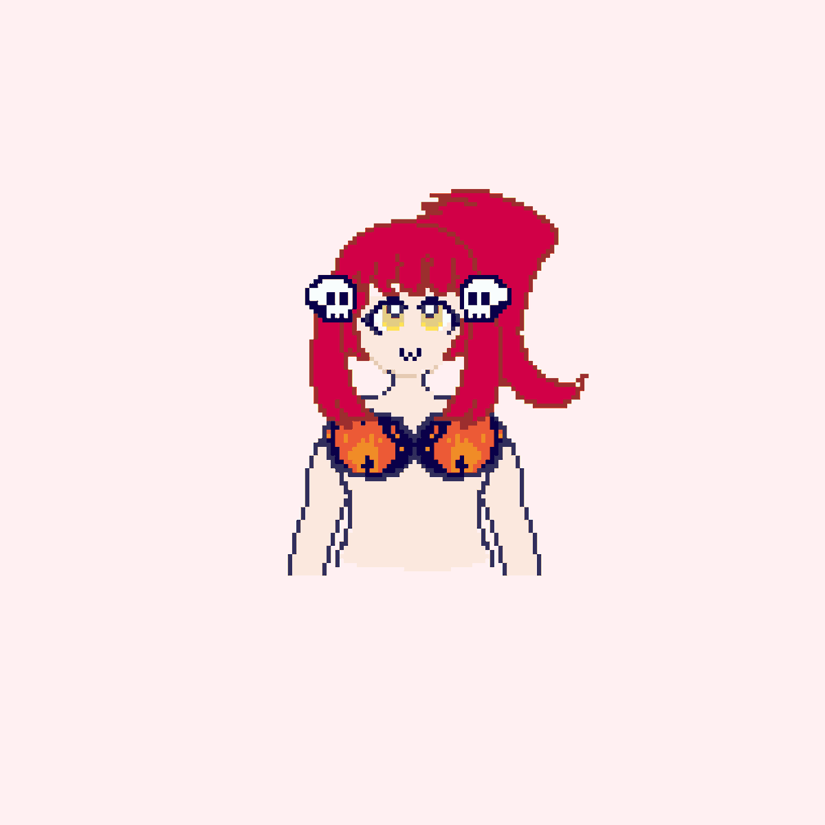 GRYMHAVET's tweet photo. Yoko #pixelart #pixelart #gurrenlagan #tengentoppangurrenlagan #yokolittner #gurenlagan https://t.co/GQsrOgFrTM