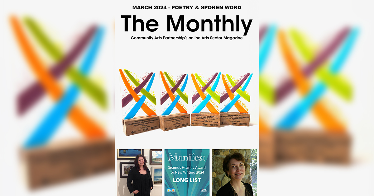 The Monthly: Poetry and Spoken Word Edition - March 2024 mailchi.mp/capartscentre.… @ArtsCouncilNI #nationallottery @belfastcc #TheWeekly