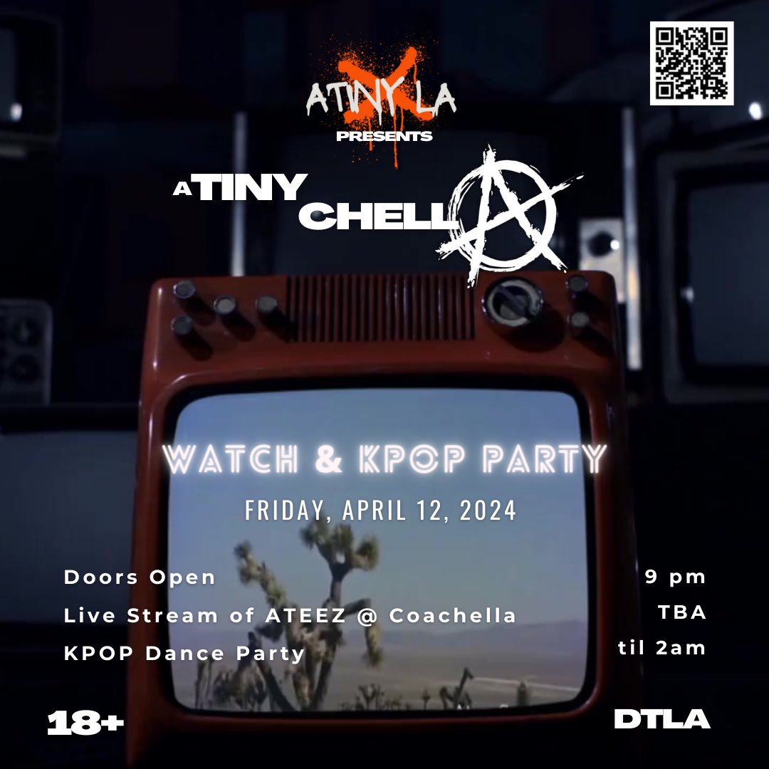 Aaaand, we’re back✨🌵🌞✨

See our discord’s welcome page for subscriber access codes or check out our event ticket page.

Link in bio✨👁️✨

@ATEEZofficial  #towardsthelight #april12 #ateez #ATINY #atinylosangeles #WatchParty #danceparty