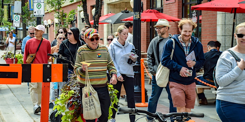 Our 2024 queer history walking and bus tour schedule is now available. Join us for these free, fun, and fabulous tours, which are hosted by our incredible tour guides who share their own lived experiences with Edmonton's queer history! #yeg #yegdt edmontonqueerhistoryproject.ca/news-events