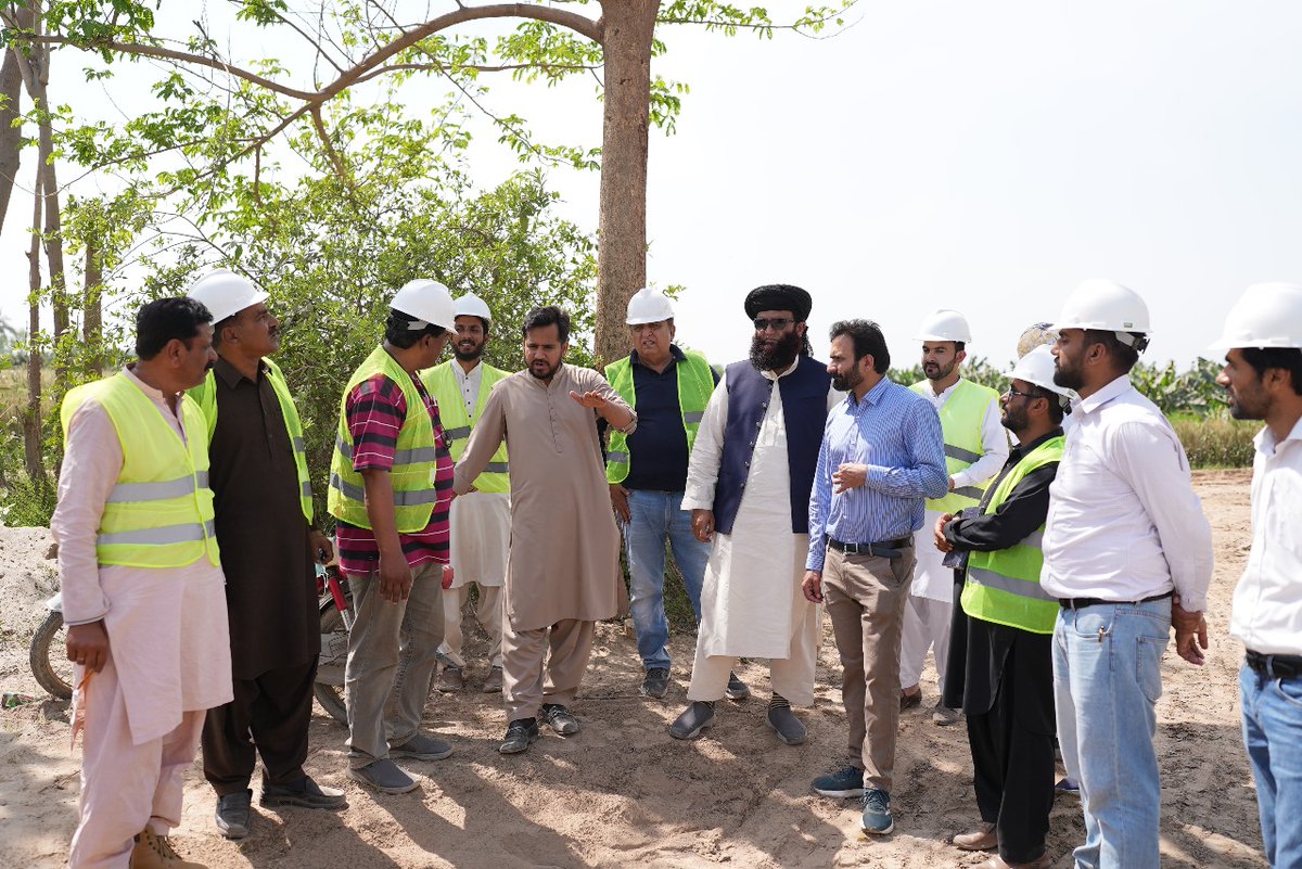 NabeelNawabi's tweet image. Visit to tehsil Alipur sites where Punjab Rural Municipal Services Company is implementing "Punjab Rural Sustainable Water Supply and Sanitation Project, PRSWSSP". Construction of overhead reservoir &amp;amp; pump rooms, laying of sewer and water supply pipe, 
#WorldBank #PRMSC