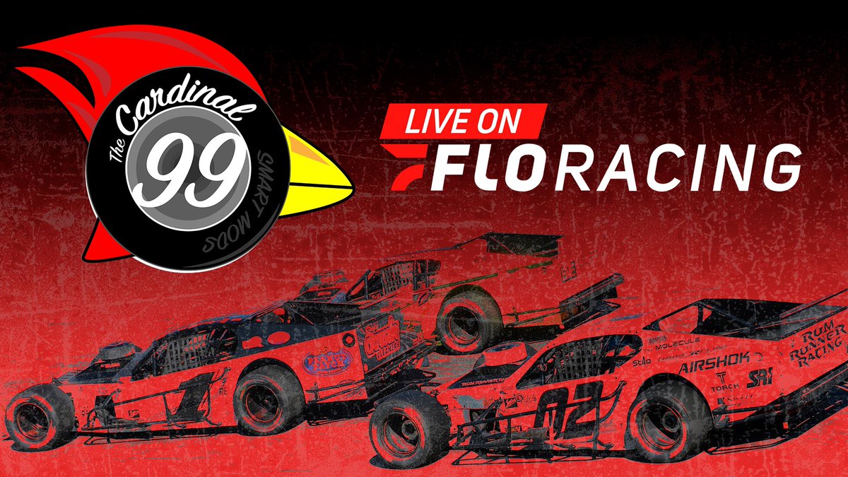 SMARTMods_'s tweet photo. 🚨TUNE IN ALERT 🚨
We are LIVE on @FloRacing at 2pm for the #Cardinal99 at @racetrico https://t.co/UCnY6kZG34