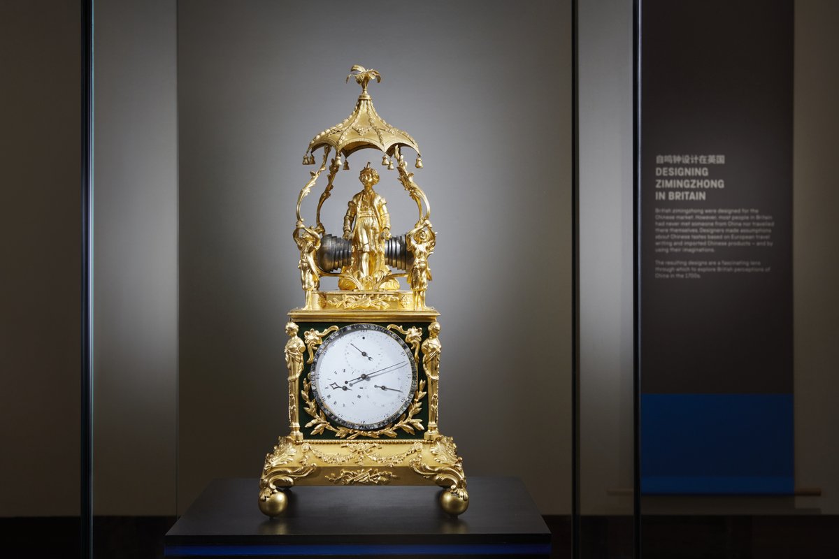 ⏰ The clocks may all be going forward tonight, but the spectacular timepieces that make up our Zimingzhong 凝时聚珍 exhibition do much more than tell the time! Discover the secrets of these clockwork treasures – book your pay what you can tickets now: bit.ly/3S23Ets