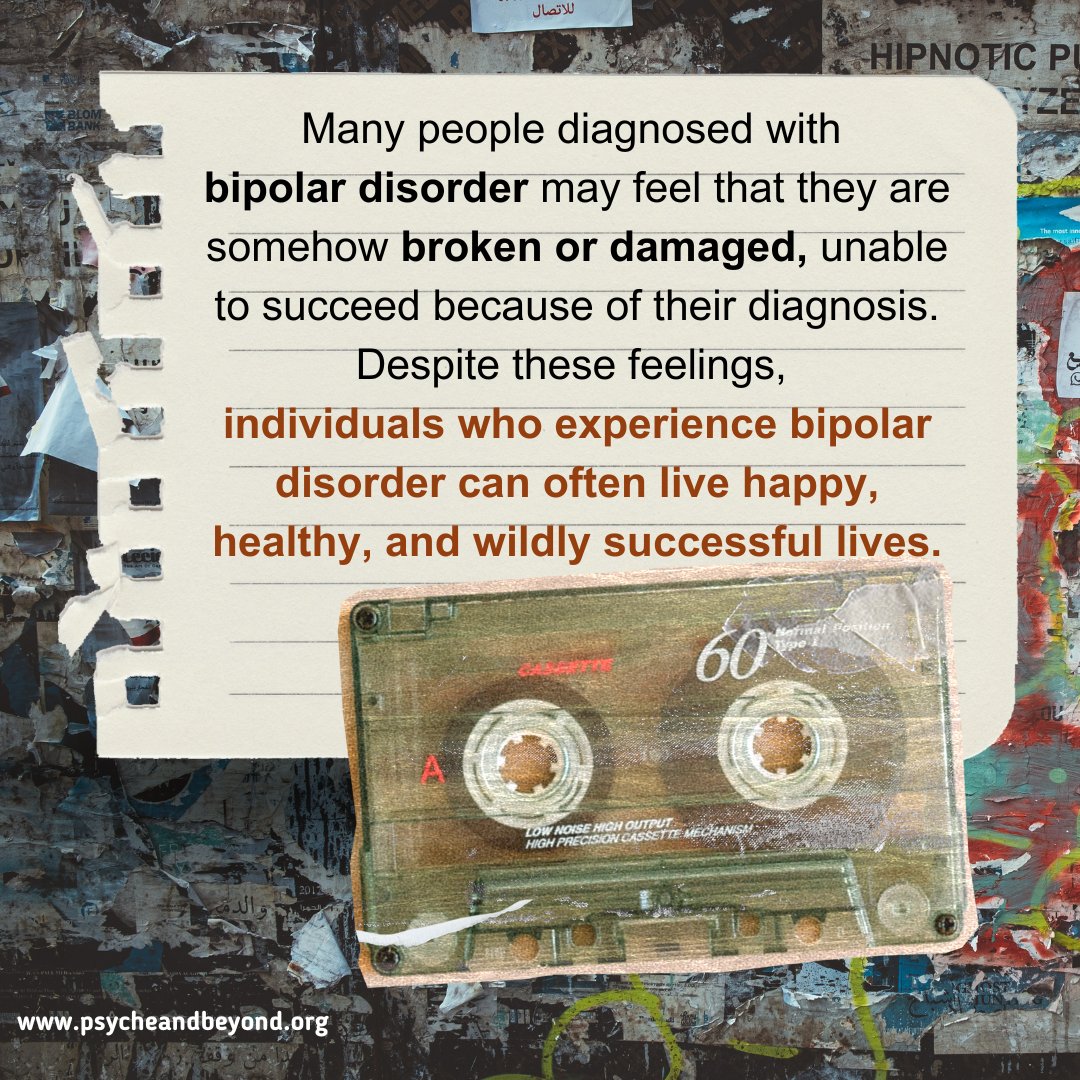 A Bipolar Diagnosis is not a death sentence, there is help available for you.
#psycheandbeyondorg #mentalhealth #parenting #depression #mentalhealthmatters #mentalhealthawareness #mentalhealthsupport #mentalwellness  #AllLivesMatter #bipolardisorder #bipolar #bipolarawareness
