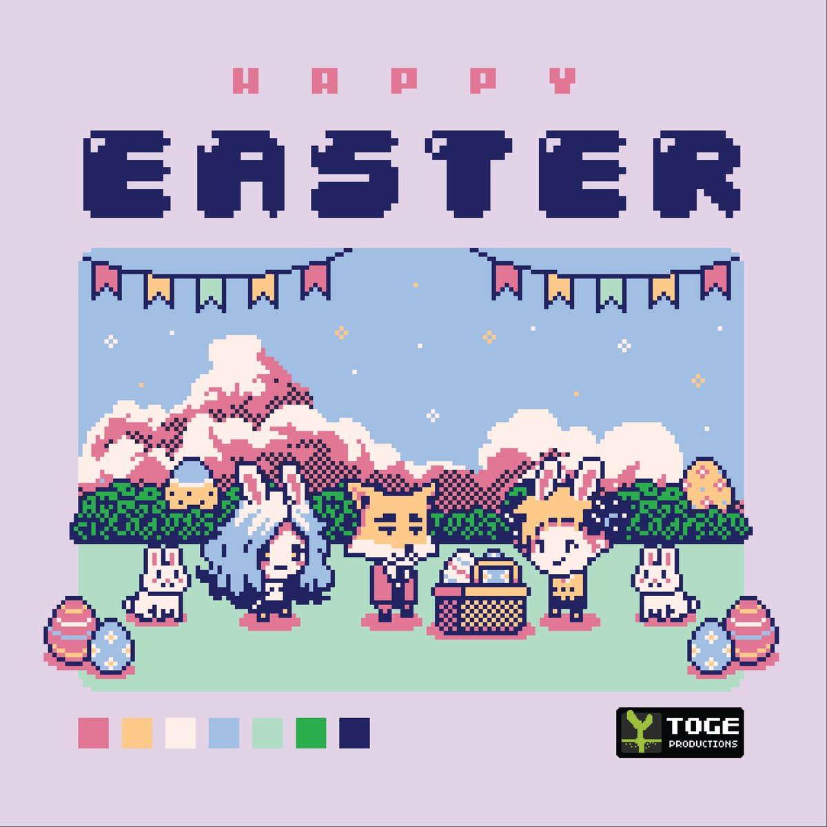 Happy Easter! 🐣✨️🌸