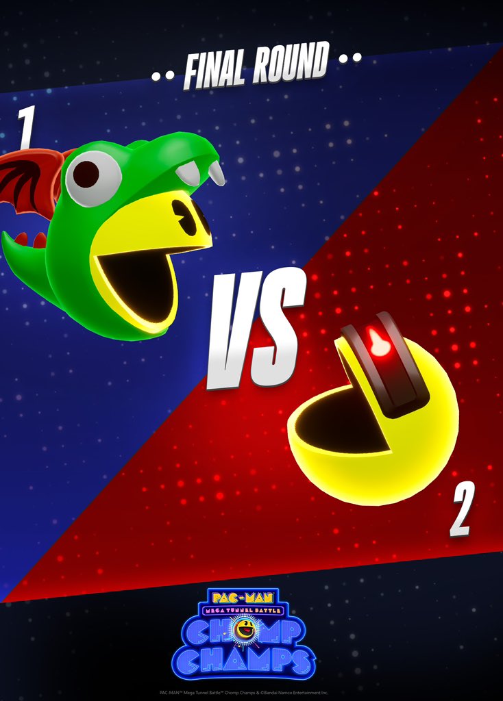 🎶 IT'S THE FINAL COUNTDOWN 🎶 Head over to Instagram and cast your final vote for your favorite #ChompChamps cosmetic. #MarchMadness 👑 instagram.com/officialpacman