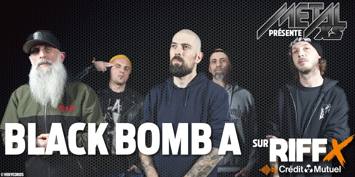 L'occasion également d'echanger avec les français @black_bomb_a_official qui sortent leur 8eme album 'Unbuild The World' 💥 ▶️ riffx.fr/riffx-presente… #MetalXS #RIFFX #MetalFrance #Album #BlackBombA