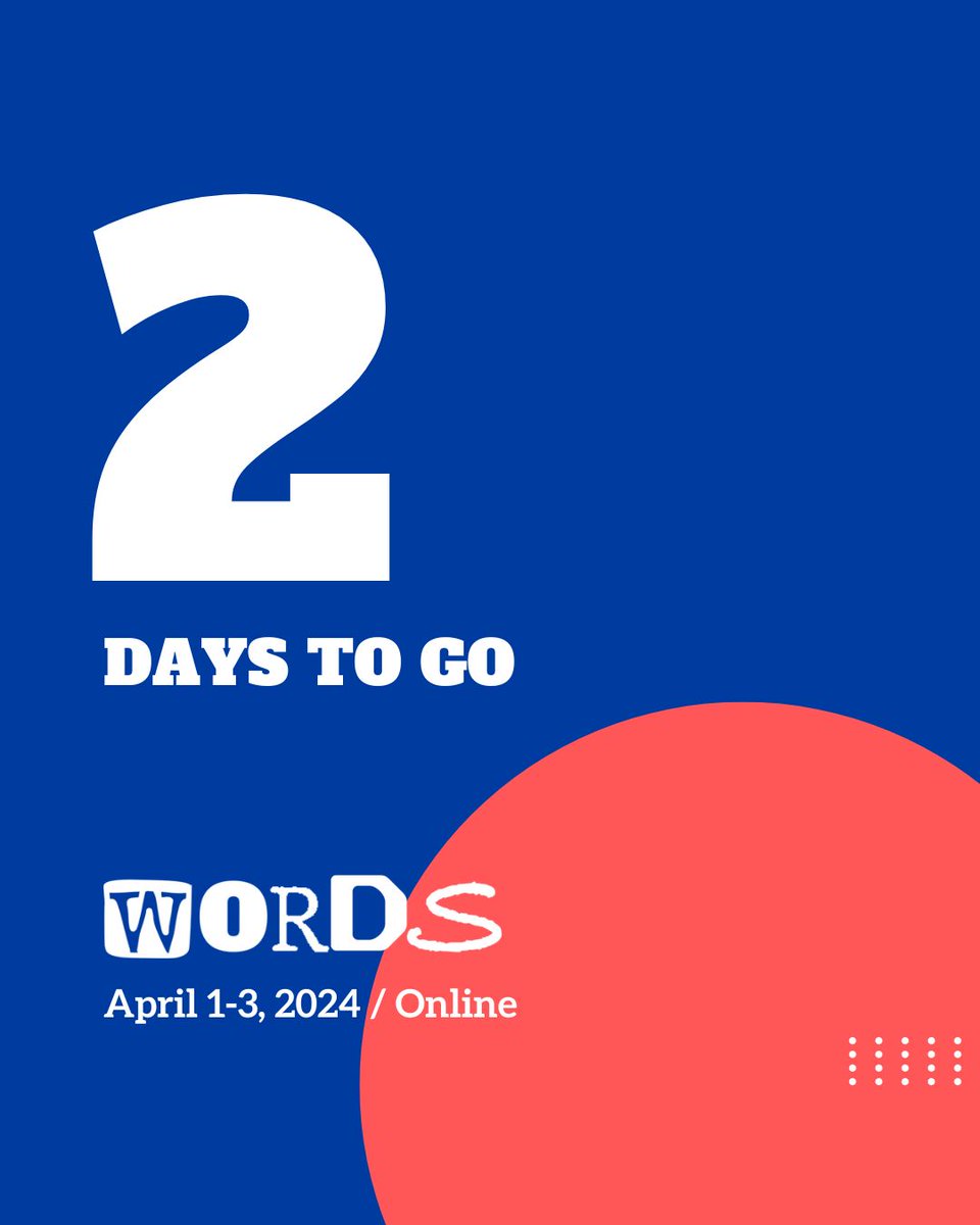 We can't wait to see you 🌐 Just 2 days to WORDS 2024! Get ready to explore the crucial role of UX writing in shaping user experiences.
smpl.is/8koeg

#UXDesign #UserExperience #DigitalDesign #HumanCenteredDesign #UsabilityTesting #WORDS2024 #UXWriter #UX #UXwriting