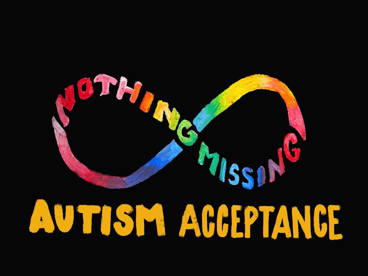 ericajay9's tweet image. I’ve received many positive messages and comments about Oliver. Just a reminder that Autism Acceptance month is coming up. Please DO NOT use puzzle pieces, blue or Autism Speaks to represent the Autistic community. The infinity symbol is theirs. #NothingMissing #NotAPuzzle