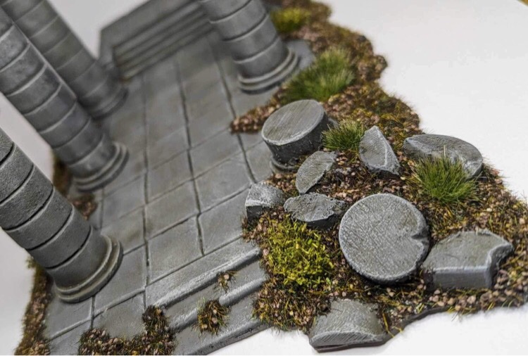 CheckPointMini's tweet image. Forgotten temple, lost deep in the dark depths of the Verrotwood. Painted by Rob Andrews. 

This is our 15mm ruined temple from the Crom’s Anvil ranges.

checkpointminiatures.co.uk/shop/cas1537-r…