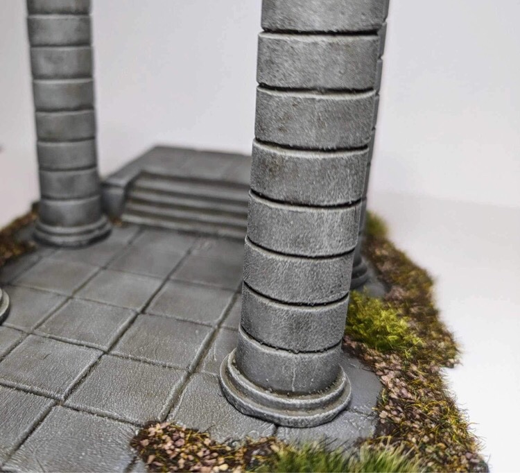 CheckPointMini's tweet image. Forgotten temple, lost deep in the dark depths of the Verrotwood. Painted by Rob Andrews. 

This is our 15mm ruined temple from the Crom’s Anvil ranges.

checkpointminiatures.co.uk/shop/cas1537-r…