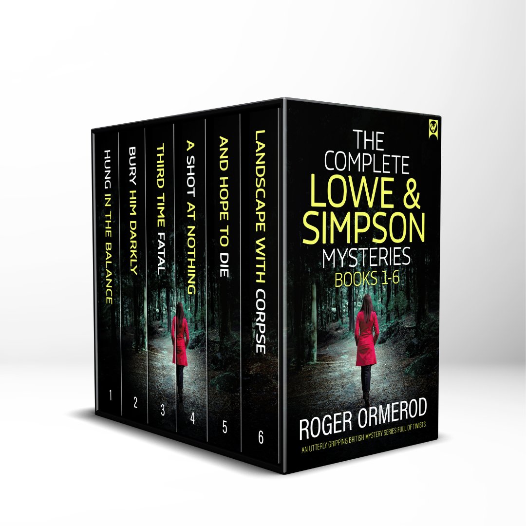 GET THE COMPLETE SERIES OF *SIX* TWISTY AND UTTERLY GRIPPING CRIME MYSTERIES IN THIS SUPERB-VALUE BOX SET! 📚 THE COMPLETE LOWE & SIMPSON MYSTERIES BOOKS 1–6 by Roger Ormerod is OUT NOW for £0.99 | $0.99: geni.us/lowe-simpson-b…