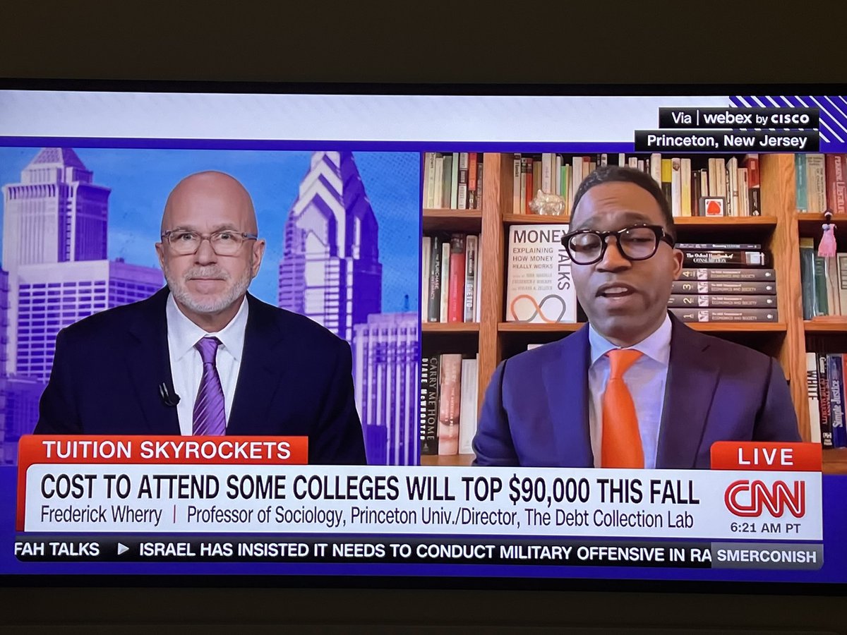 Great to see @ProfessorWherry dropping knowledge on debt on <a href="/CNN/">CNN</a>
