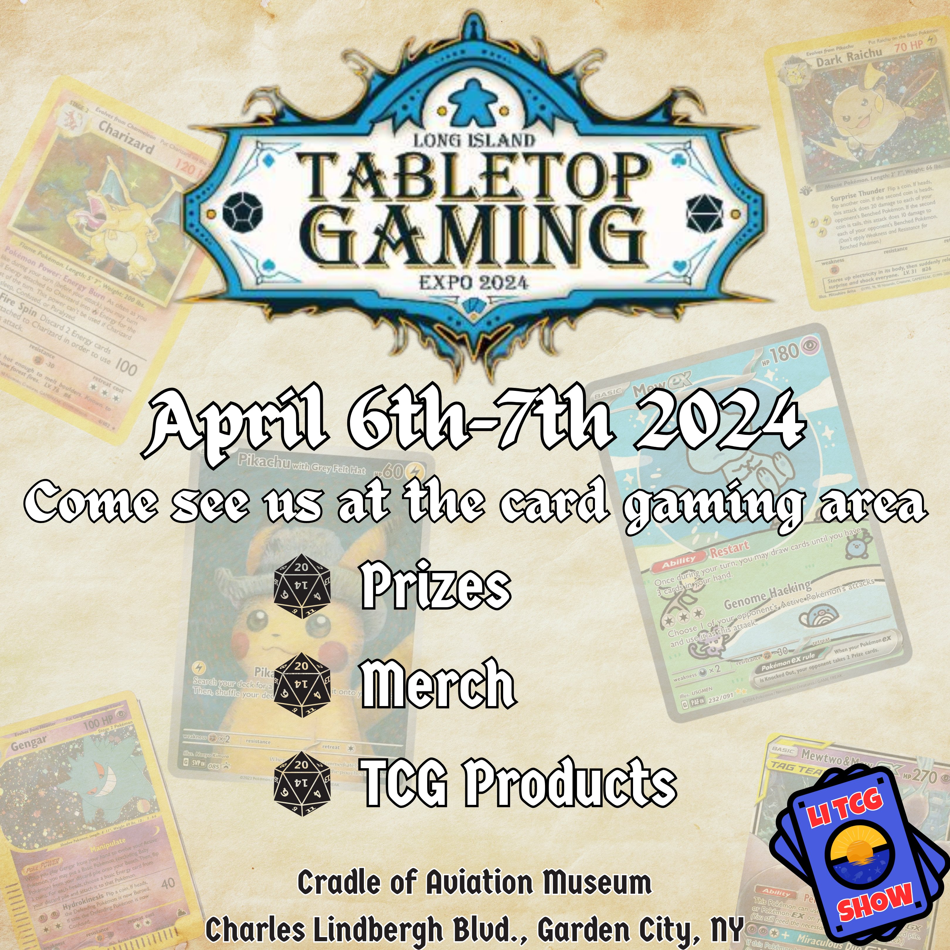 Long Island TCG Show  Pokémon, Yu-Gi-Oh!, and more! (@li.tcg.show