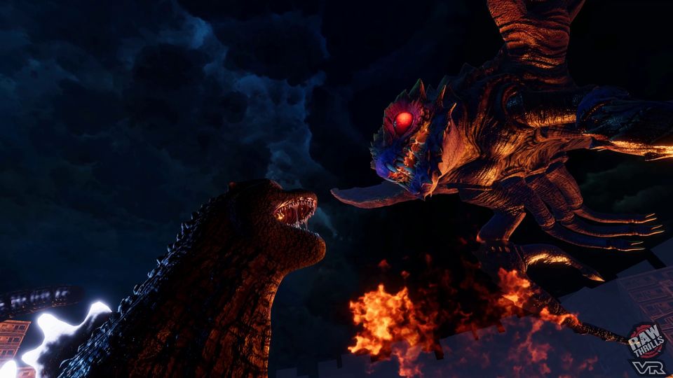 Ok, this is GINORMOUS! ;) Next weekend, Raw Thrills is going BIG! Get a chance to play their brand new GODZILLA: KAIJU WARS VR at the Baird Center April 5-7 as part of the Midwest Gaming Classic!