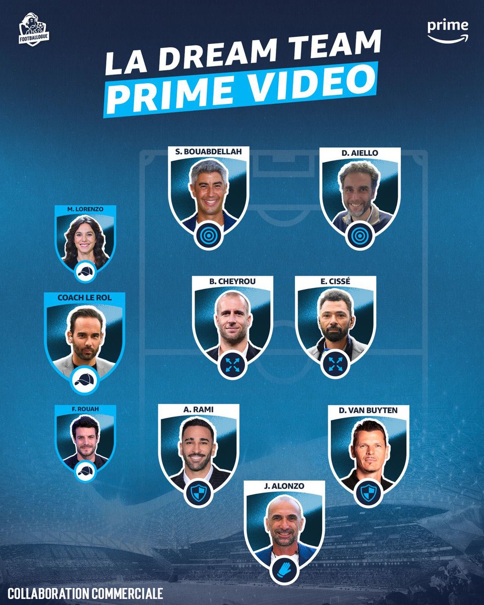 Footballogue (@footballogue) on Twitter photo 𝐇-𝟐 𝐀𝐕𝐀𝐍𝐓 𝐋𝐄 𝐂𝐋𝐀𝐒𝐒𝐈𝐐𝐔𝐄 ! 🔥
<a href="/PVSportFR/">Prime Video Sport France</a> va aligner une équipe de rêve ce soir, avec notamment en défense l'ancien marseillais Daniel Van Buyten comme invité spécial ! 🇧🇪 ✨
On a hâte d'y être ! 𝐇-𝟐 𝐀𝐕𝐀𝐍𝐓 𝐋𝐄 𝐂𝐋𝐀𝐒𝐒𝐈𝐐𝐔𝐄 ! 🔥
<a href="/PVSportFR/">Prime Video Sport France</a> va aligner une équipe de rêve ce soir, avec notamment en défense l'ancien marseillais Daniel Van Buyten comme invité spécial ! 🇧🇪 ✨
On a hâte d'y être !