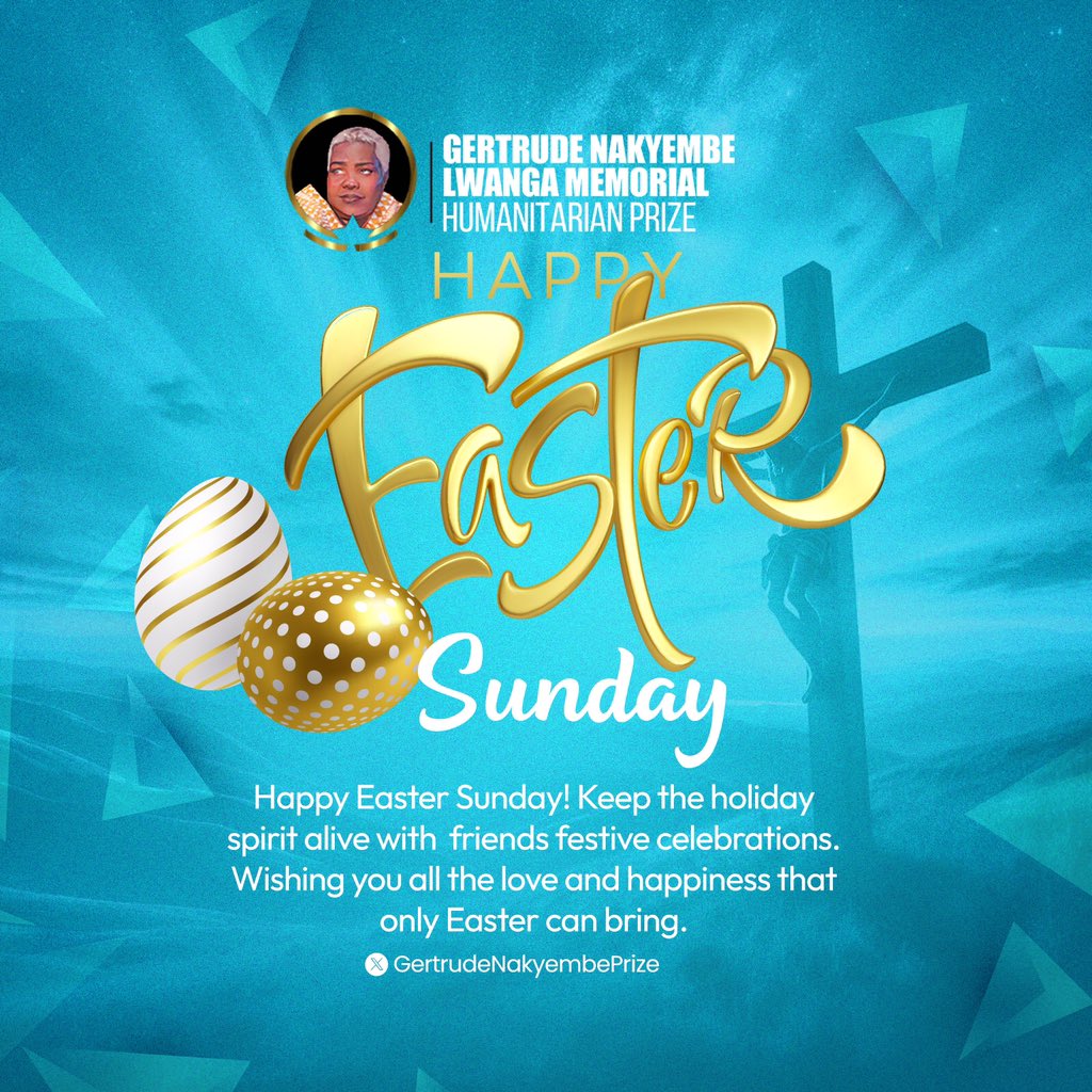 NakyembePrize's tweet photo. The spirit of Easter is all about hope, love, and joyful living. May you have a bunny-tastic Easter!🎉🎉💃🥰
#GertrudeNakyembePrize https://t.co/rkKavKSb8w