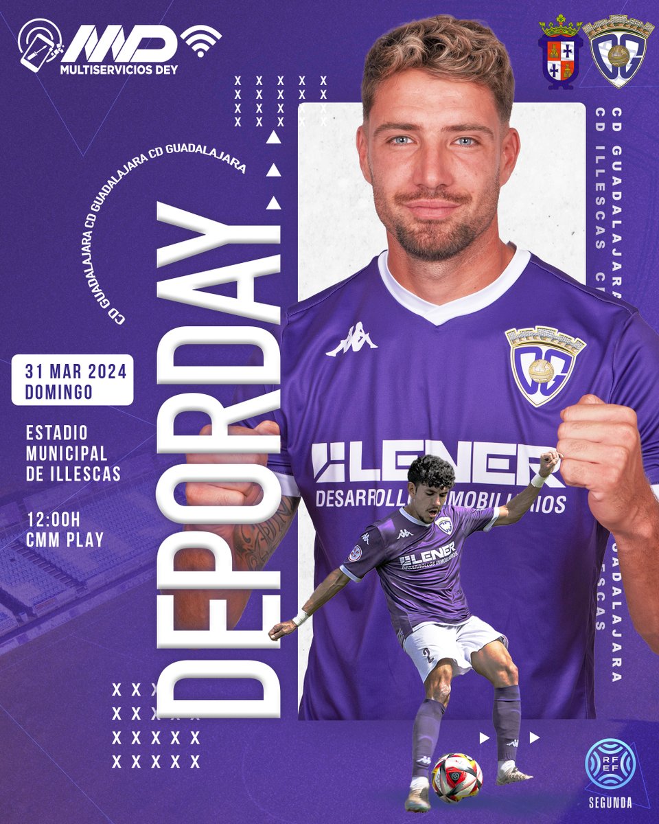 💜𝗗 𝗘 𝗣 𝗢 𝗥 𝗗 𝗔 𝗬💜

🏆 #2RFEF | GRUPO V | JORNADA 29
🆚 <a href="/CD_Illescas/">CD Illescas</a>
 
🏟️ Municipal de Illescas
📍 Illescas (Toledo)

⏰ 12:00h
📺 CMM Play

🎟️Entradas⬇️
General (desde los 14 años): 15€
Infantil (hasta 13 años): Gratis

#AúpaDépor🟣⚪️#IllescasDépor