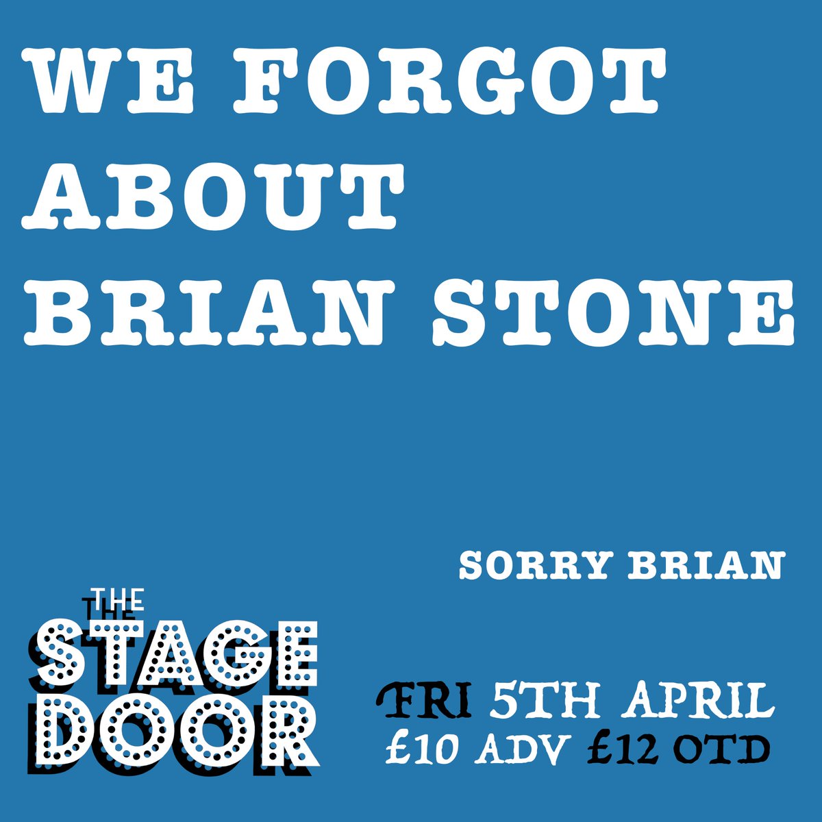 #sorrybrian @brianhstone
