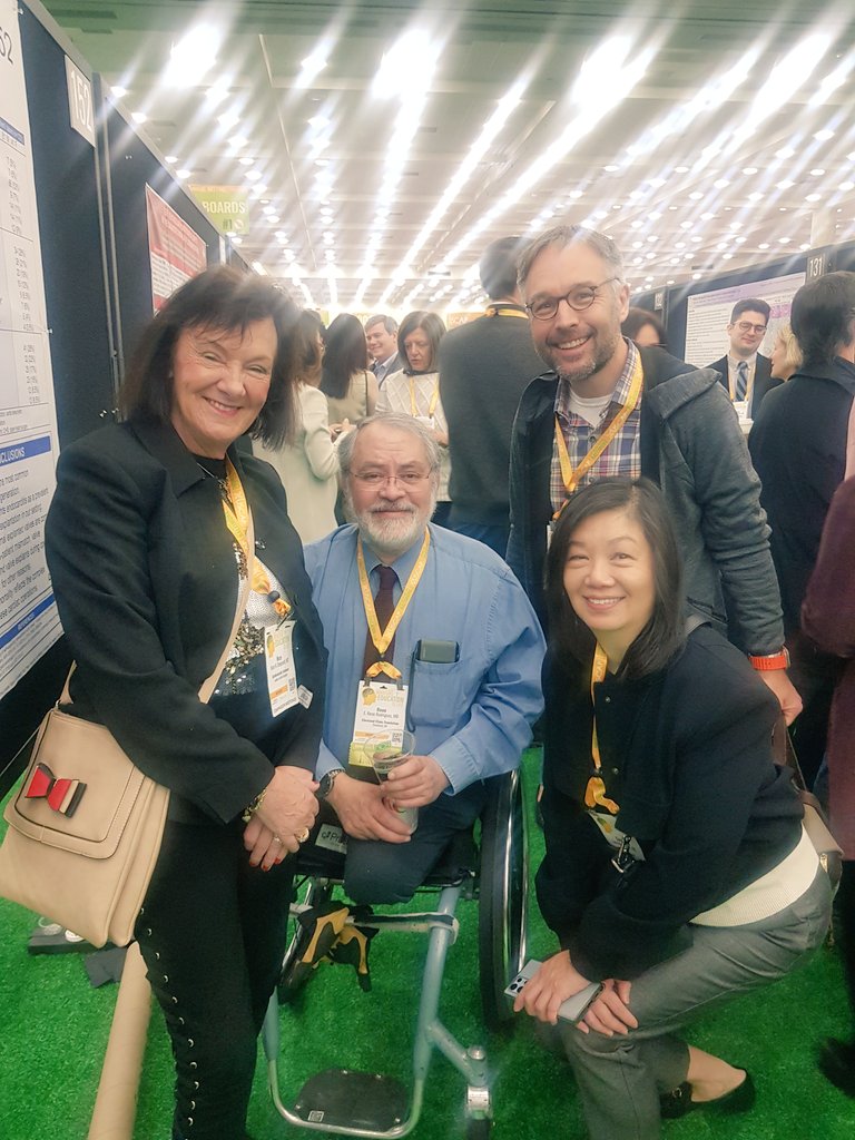 Great meeting at USCAP poster session  with Rene Rodriguez,  carmela Tan from Cleveland clinic,  Jo Malezewski from Mayo #uscap  #mayo #st George london # aecvp #crypath #scvp # ukcpn  #rcpath