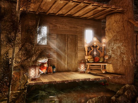 DanonAlaura's tweet photo. Welcome to Pirates of the Fluffybeans! Part of the Fluffyland theme park located at Materia Bismarck Empyreum W6 P60 and don’t forget to visit the gift shop in FC room 1 for a photo op with Fluffy!  
#ffxivfluffyland
#FF14Housing  #FF14ハウジング #FFXIV #HousingEden  #hgxiv https://t.co/2vBT7G9vlO