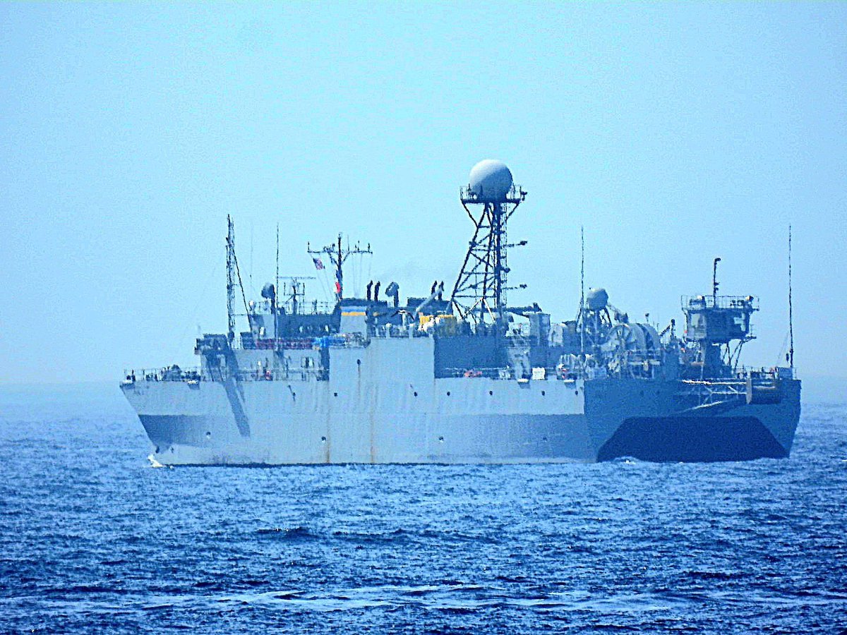 WarshipCam's tweet photo. USNS Able (T-AGOS-20) Victorious-class oceanographic survey ship leaving Yokohama, Japan - March 30, 2024 #tagos20 #usnsable

SRC: TW-@MICHIYAM https://t.co/wdOnNw1ssy