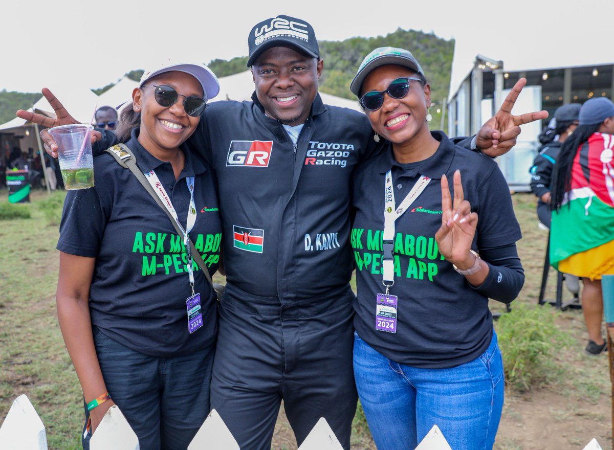 SafaricomPLC's tweet image. All smiles over here! It’s been a Superfastastic day! 🙌🏾😎🏎️💨 #LifeElevated #SpeedElevated #ExperienceElevated #WRCSafariRally