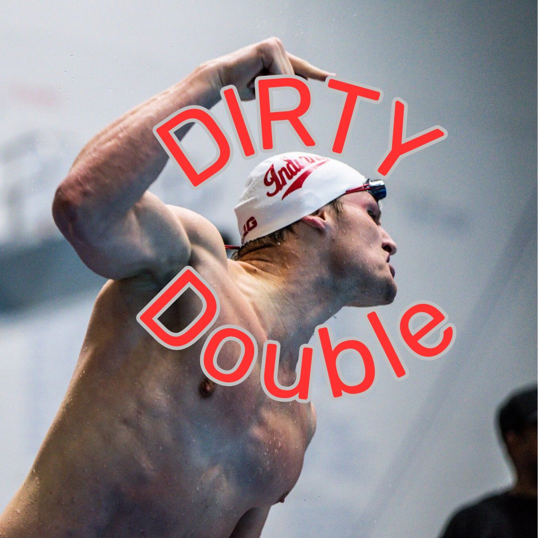 Happy Dirty Double Day to those who celebrate #ncaaswimdive