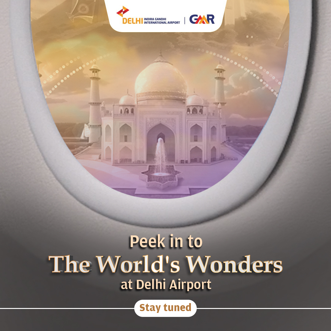 DelhiAirport's tweet photo. Embark on a journey of wonder at #DelhiAirport! ✨ Experience a breathtaking, immersive showcase of world's most wonderful places. Explore the world without leaving the airport. Stay tuned!
#BeDELighted #DELairport https://t.co/U7kxWU4nUr