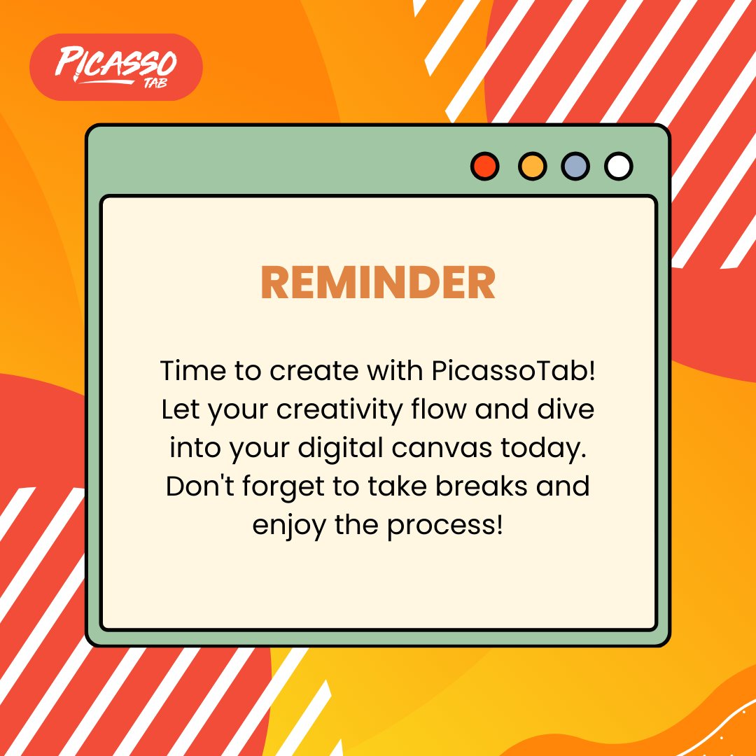 SimbansDotCom's tweet image. Don&apos;t let the day slip away without creating something beautiful with PicassoTab! 🖌️ Dive into your digital canvas and let your creativity flow. Remember to take breaks and enjoy the artistic process. 

Don&apos;t forget to use #picassotab for a chance to be featured on our page.