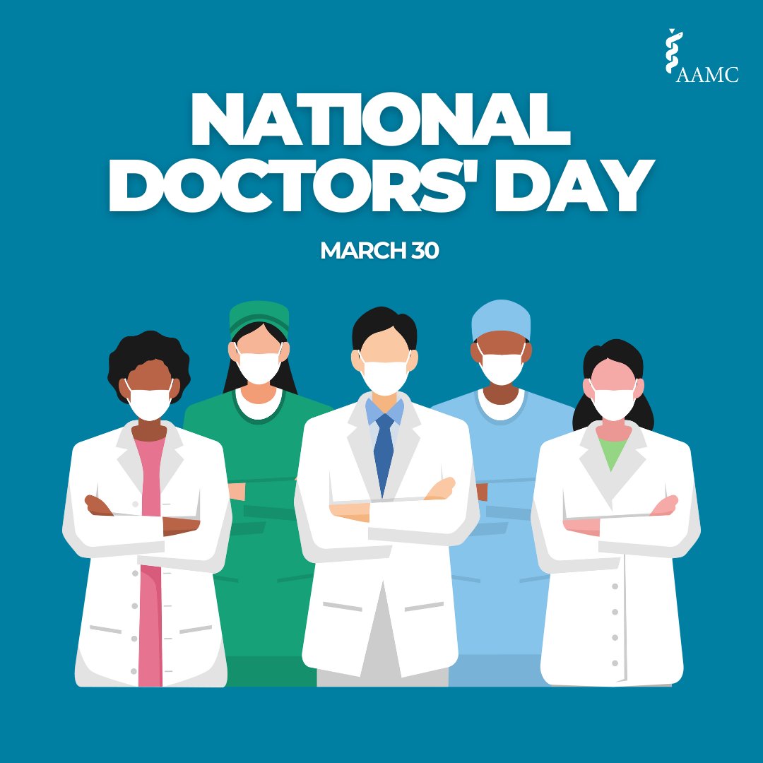 This #NationalDoctorsDay, we honor and celebrate the dedicated physicians and caregivers in #academicmedicine who tirelessly work to advance health care, educate #futuredocs, and improve patient outcomes. Thank you for your unwavering commitment & compassion.