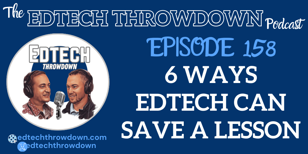 Teachers, learn how 6 Ways #Edtech Can Save a Lesson can revolutionize your classroom experience in our latest episode. Click for more bsapp.ai/Cc9BMxyYQ @schoolai @scribehow @chton @dollarstreet_ #edutwitter #edtech #TEACHers #BLinAction #edtechchat #teacherlife