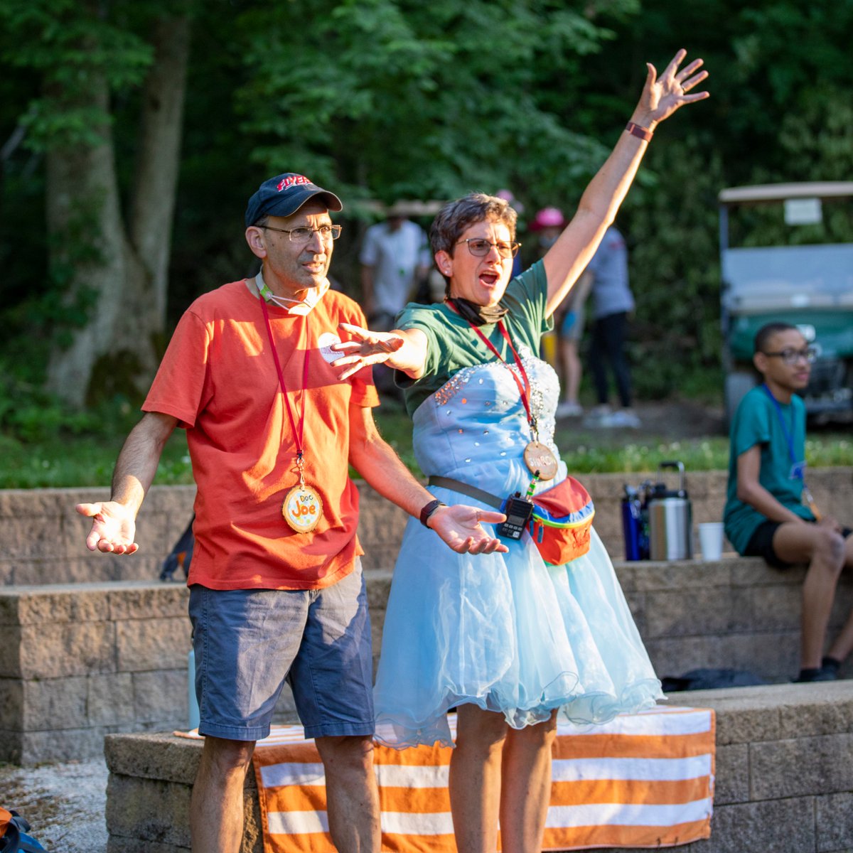 Every day at camp could be deemed #DoctorsDay. Today we are extra confetti ready as we celebrate them and the joy they prescribe.

Know a medical professional who embodies camp spirit? Share this link with them to volunteer at FHF this season: flyinghorsefarms.campmanagement.com/p/register_sta…