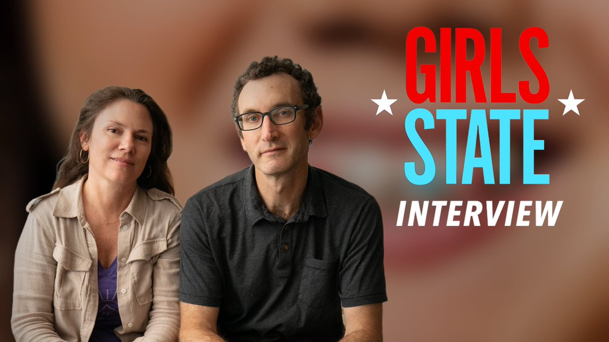 Teen girls take on the future of the democracy and challenge societal norms in @AppleFilms’ #GirlsState — Amanda McBaine and Jesse Moss’ sibling film of their 2020 documentary #BoysState. Available Apr. 5! MY INTERVIEW via @FreshFiction 👇 youtu.be/PLnKVHMI9Wo?si…