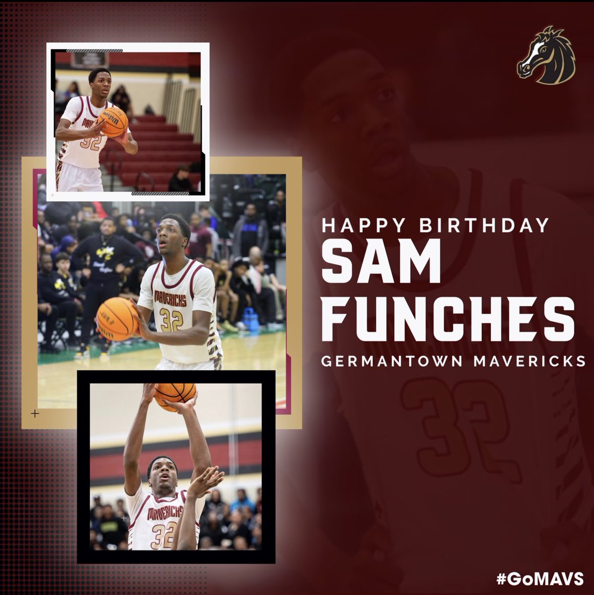 Happy Birthday Sam. Continue to dominate #Gomavs #welcometotheranch