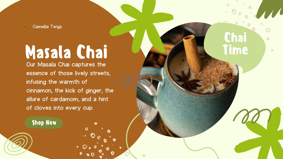 Whether you're seeking a moment of solace or a burst of energy, our Masala Chai is your passport to a world of flavor, authenticity, and tradition. 
#masalachai #spicetea #cinnamontea #chai #teabreak #indiantea #teaduo #tealicious