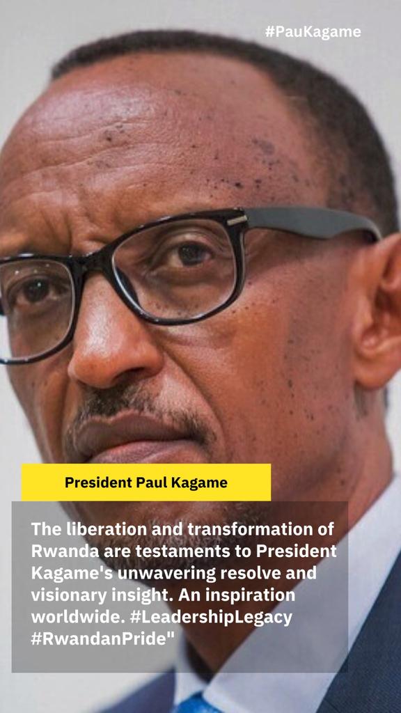 #PaulKagame
#TukuriInyumaPK
#WeForPK2024
#PerezidaWacu
#LeadershipLegacy